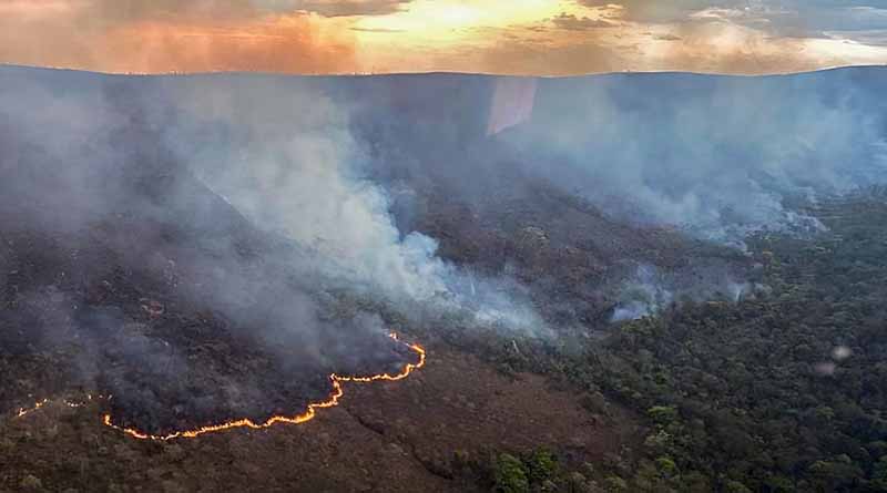 Brasil concentra 76% dos incêndios na América do Sul